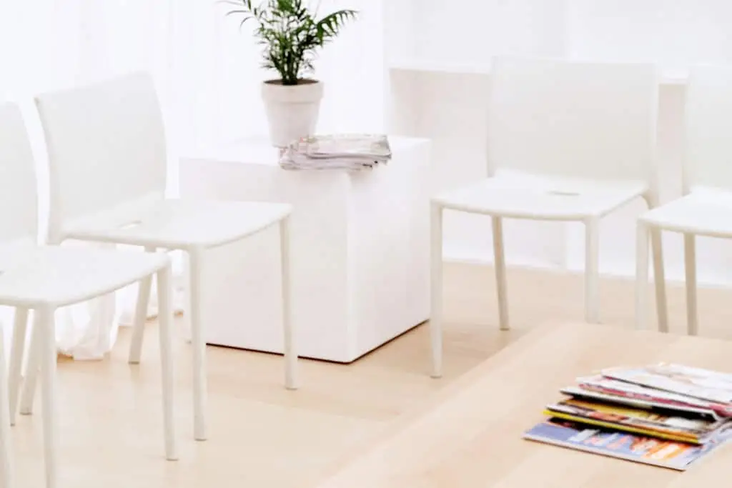 Leeres Wartezimmer